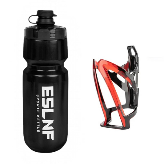 Fahrrad Wasserflasche + Flaschenhalter